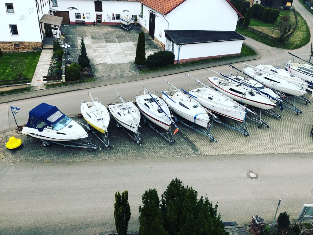 Yachtservice Edersee Freigelände
